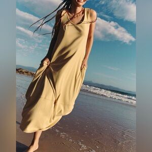 🆕Bnwt Free People Perth Barrel Tee Midi Dress